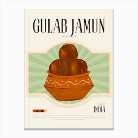 Gulab Jamun Canvas Print