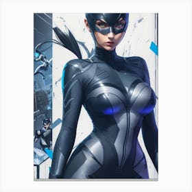 Catwoman (Fashion Expose) Canvas Print