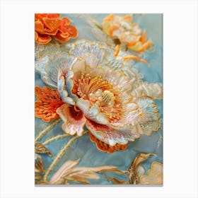 Chinese Embroidery 25 Canvas Print