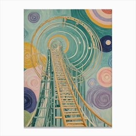 Amusement Park Ride Canvas Print