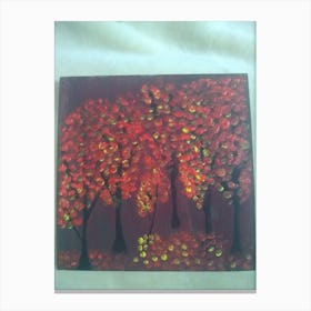 Autumn Trees Canvas Print