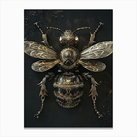 Bee Sculpture Canvas Print