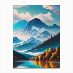 Mountain Lake 13 Canvas Print