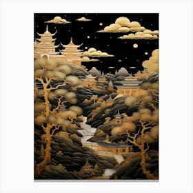 Chinese Landscape 4 Canvas Print