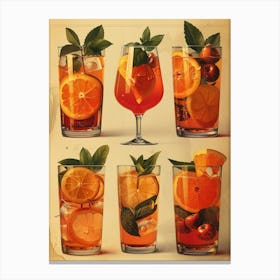 Aperol Spritz Art Print 263 Canvas Print