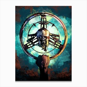 Mad Max Wheel I Canvas Print