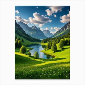 Happiness Canvas Print