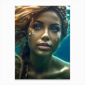 Mermaid-Reimagined 62 Canvas Print