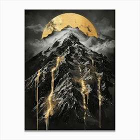 Gold Mountain Canvas Print 1 Canvas Print