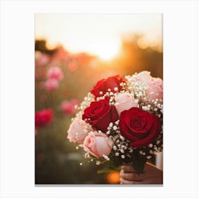 Bouquet Of Roses 2 Canvas Print