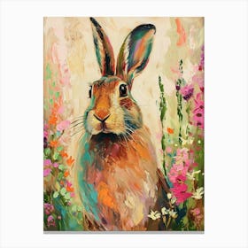 Belgian Hare Painting 4 Canvas Print