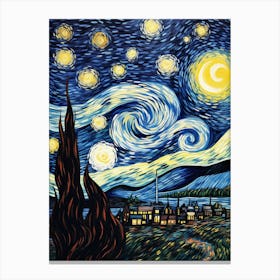 Starry Night 2 Canvas Print