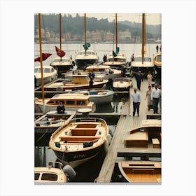 The Old Marina ~Reimagined 27 Canvas Print