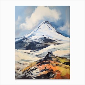 Ben Macdui Scotland 3 Mountain Painting Canvas Print