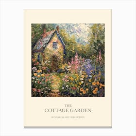 Bloom Ballet Cottage Garden Poster 13 Canvas Print