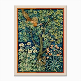 Pheasant, William Morris And John Henry Dearle Canvas Print
