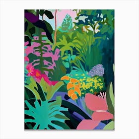 Smith College Botanic Garden, Usa Abstract Still Life Canvas Print