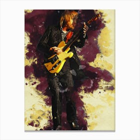 Smudge Of Tom Petty Canvas Print