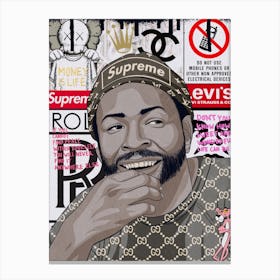 Marvin Gaye Canvas Print