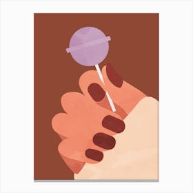 Lollipop Canvas Print