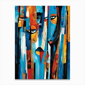 'People' 10 Canvas Print