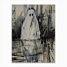 Ghost In The Water Canvas Print