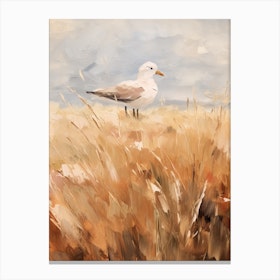 Bird Painting Seagull 2 Canvas Print