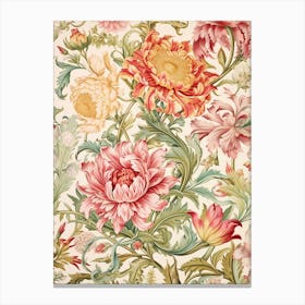 Floral Wallpaper 64 Canvas Print