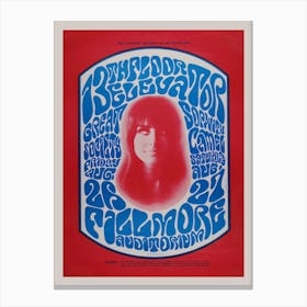 13th Floor Elevators, Wes Wilson Canvas Print