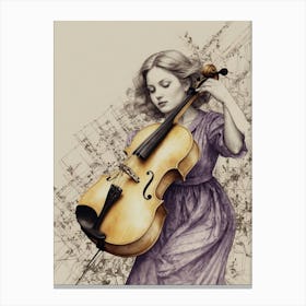 Cello Canvas Print