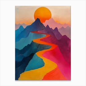 'Sunrise' 121 Canvas Print