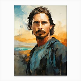 Christian Bale (3) Canvas Print