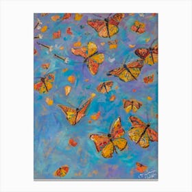 Monarch Butterfly Artwork Migration Canvas Print