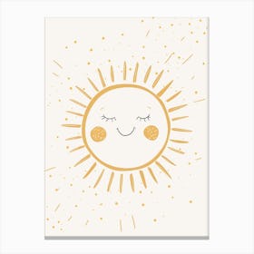 Happy Sun Kids and Nursery Canvas Print