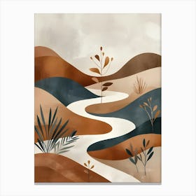 Desert Landscape Canvas Print 3 Canvas Print