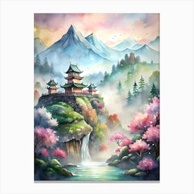 Asian Landscape Painting 3 Canvas Print