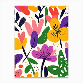 Floral Pattern Canvas Print