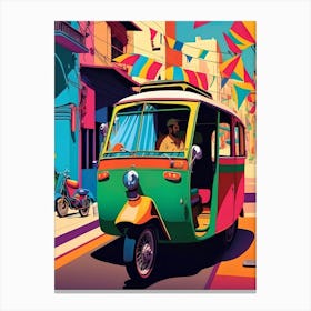 Tuk Tuk Canvas Print