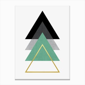 Triangle balance 1 Canvas Print