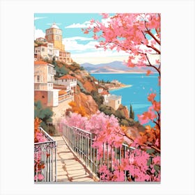 Kusadasi Turkey 7 Illustration Canvas Print