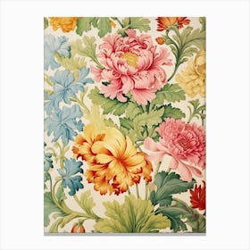 Floral Wallpaper 57 Canvas Print