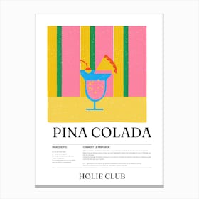 Pina Colada Canvas Print