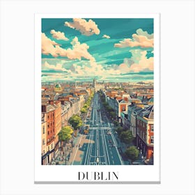 Dublin Cityscape Canvas Print