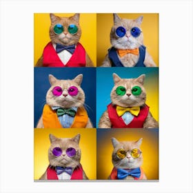 COOL CATS Canvas Print