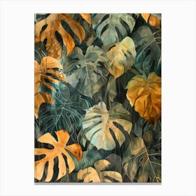 Tropical Leaves 65 Canvas Print