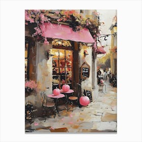 Paris Cafe 1 Canvas Print