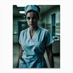 Can't Sleep?...Call The Night Nurse~Reimagined 5 Canvas Print