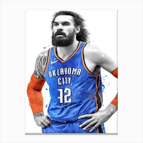 Steven Adams Oklahoma City Canvas Print