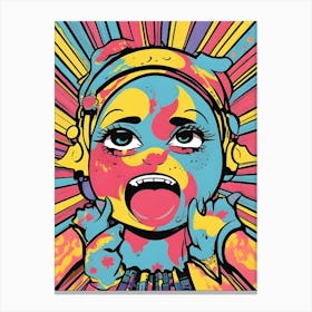 Sexy Girl Canvas Print