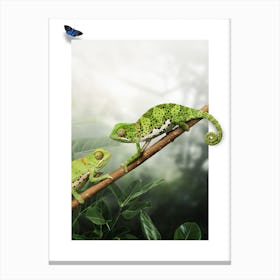 Chameleons Canvas Print